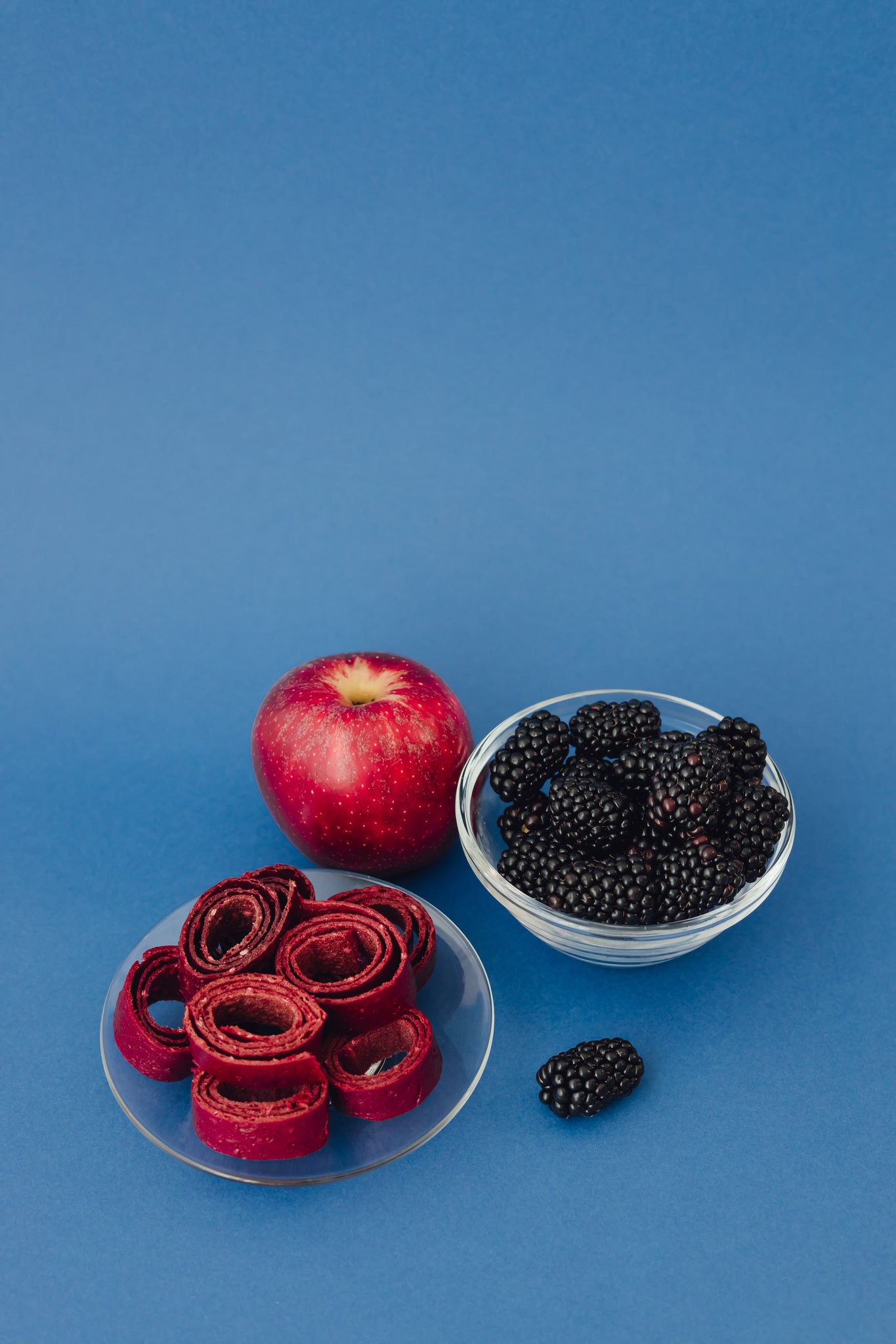 Apple-blackberry sugar-free candy