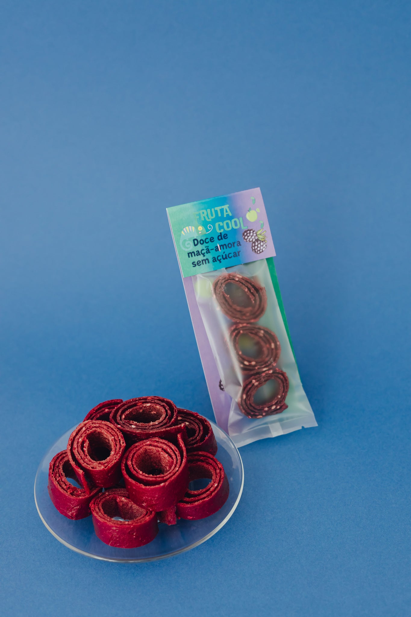 Apple-blackberry sugar-free candy