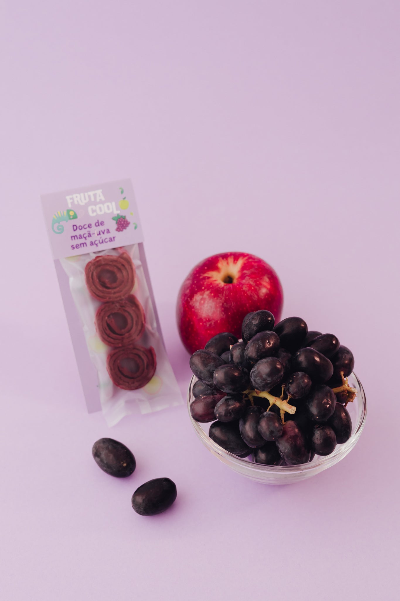 Apple-grape sugar-free candy