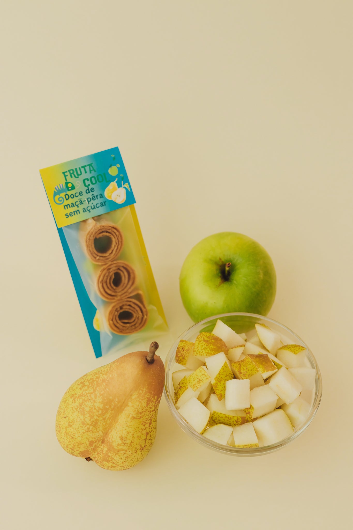 Apple-pear sugar-free candy