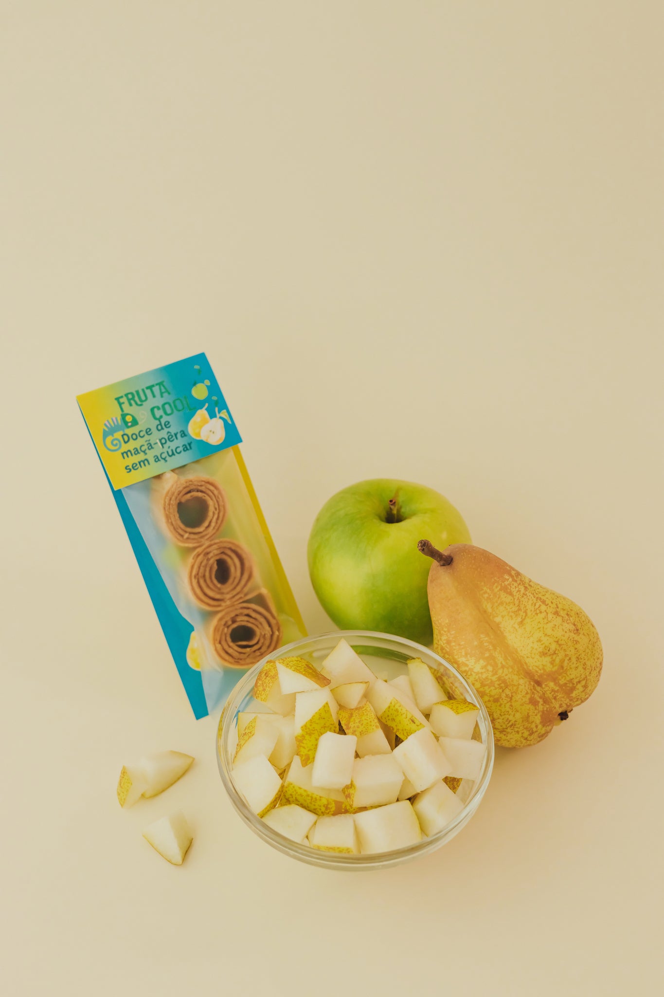 Apple-pear sugar-free candy