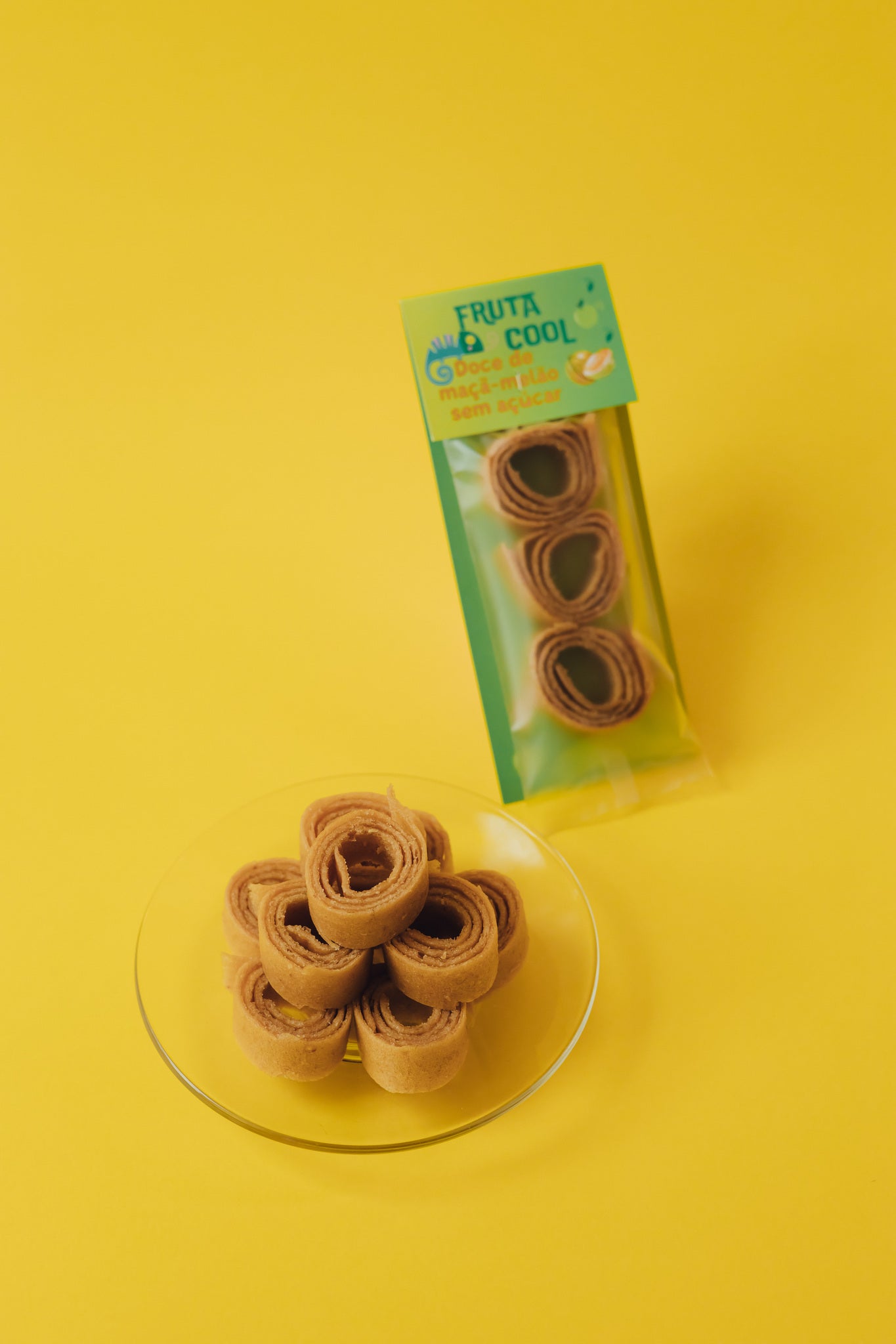 Apple-melon sugar-free candy