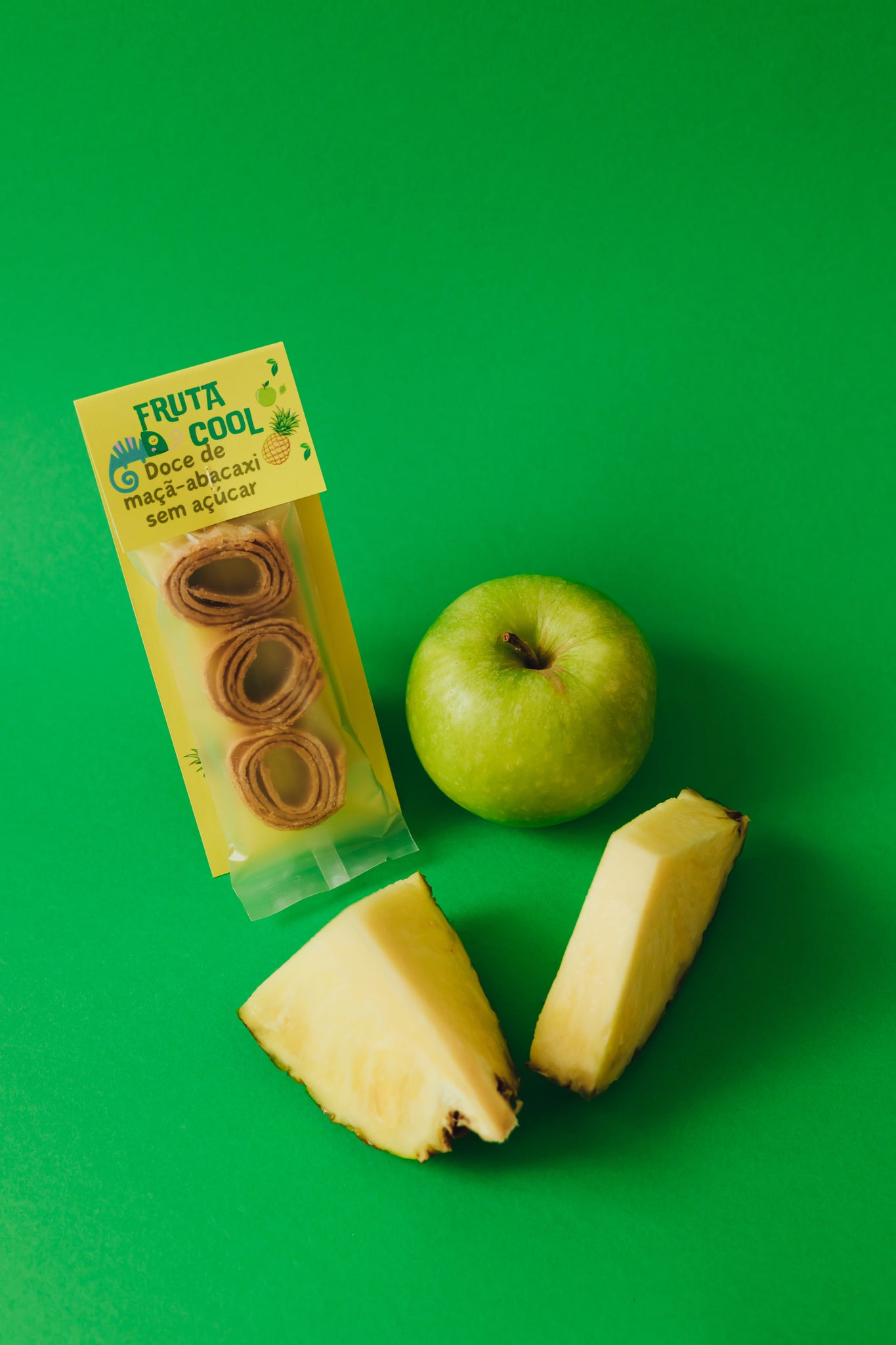 Apple-pineapple sugar-free candy