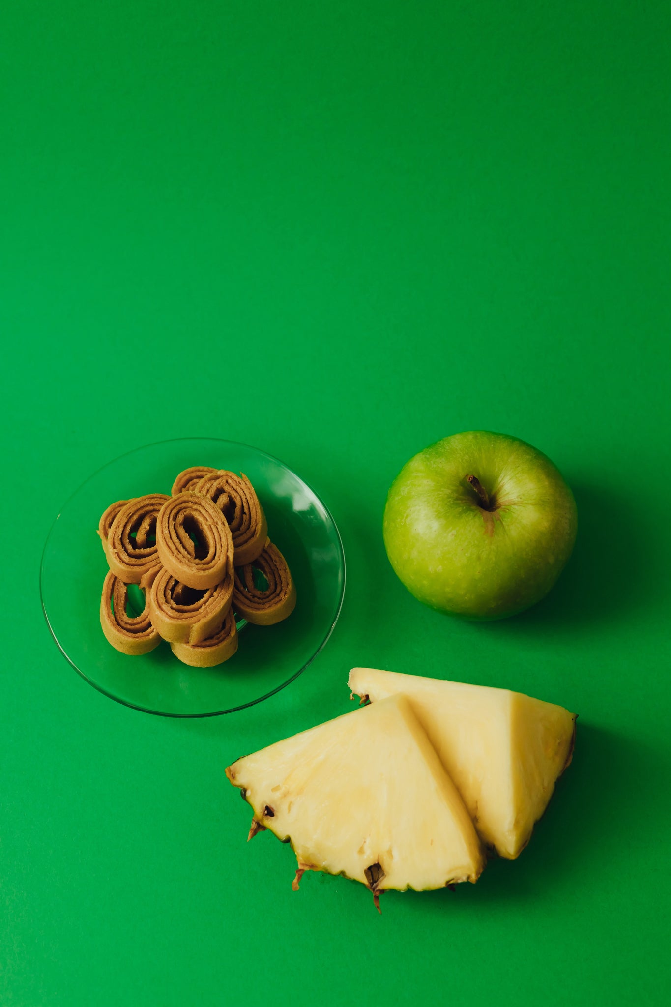 Apple-pineapple sugar-free candy