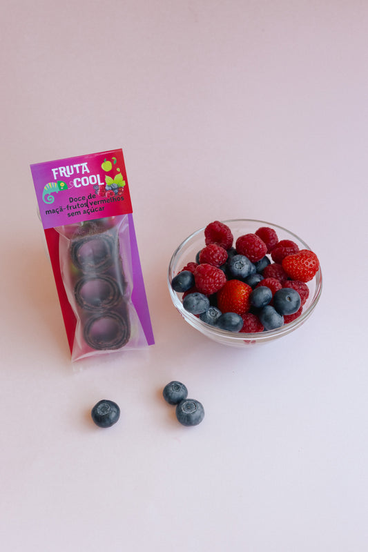 Apple-red fruits sugar-free candy